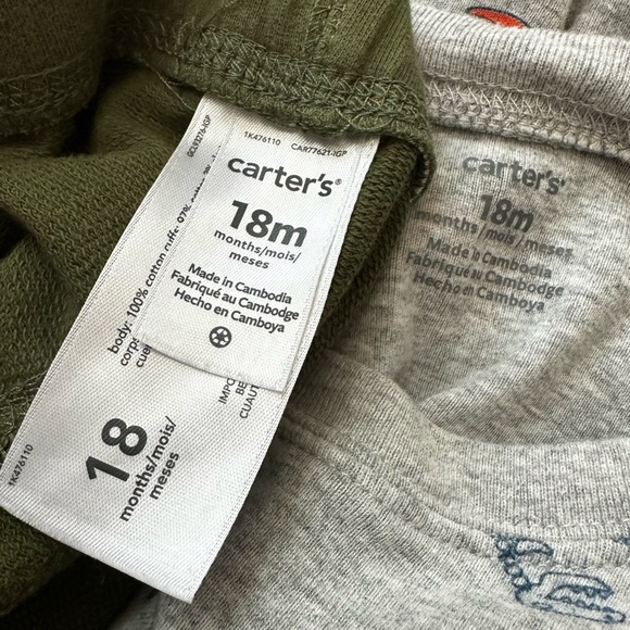 Carter’s dinosaur outfit, size 18M - Picture 6 of 6